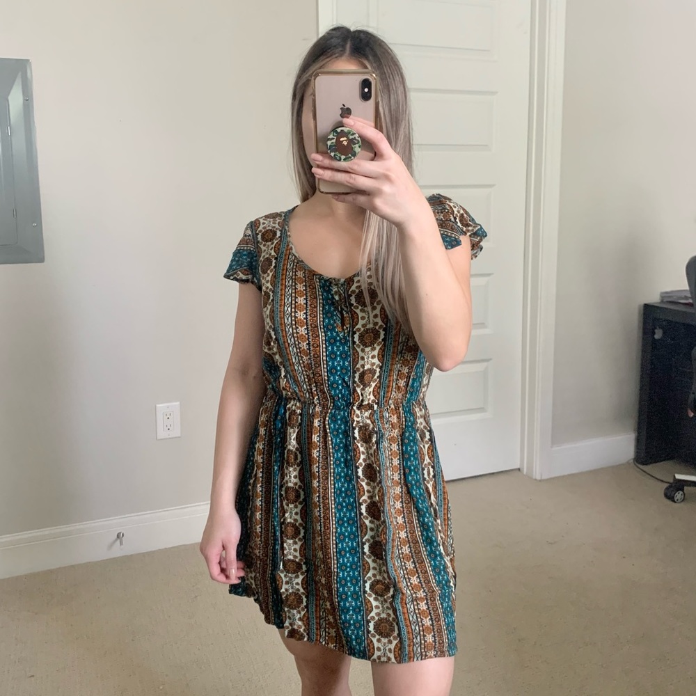 Printed Dress